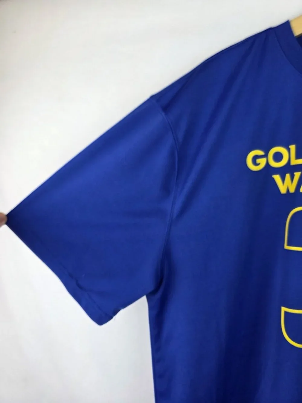 Golden State Warriors NBA Shirt Men's Size XL Blue Short Sleeve Stephen Curry 30